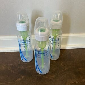 Dr. Browns 8 oz Narrow Neck Bottles- Pack of 3